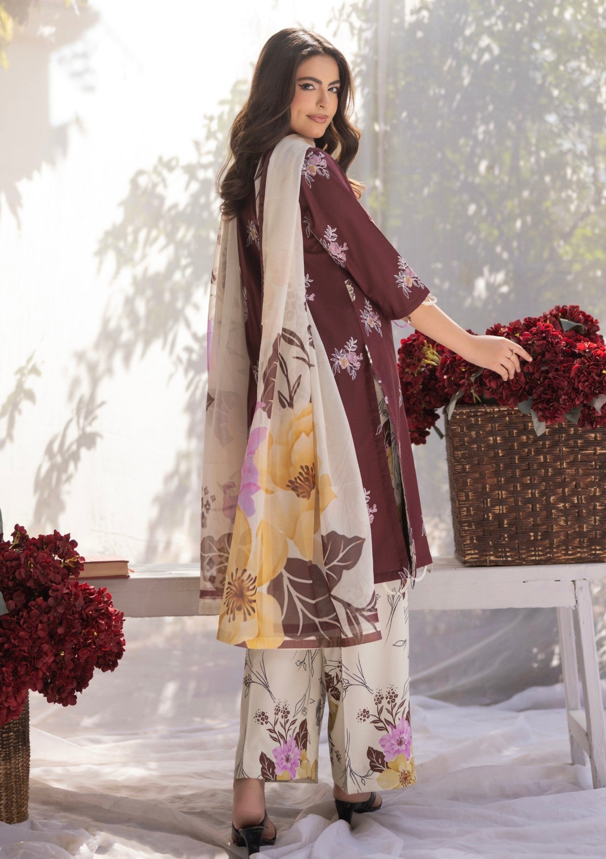 RM#02 - 3 pc - Embroidered - Muse Era - Luxury Lawn 25