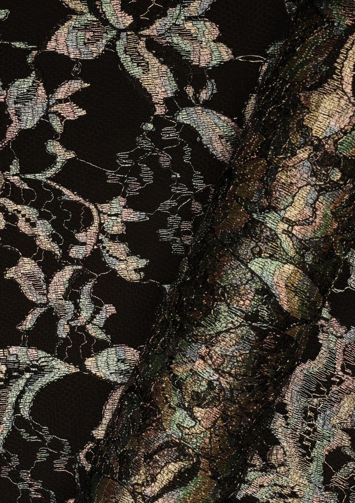 French Ganga Jamni Chantilly Lace - ASPL#91