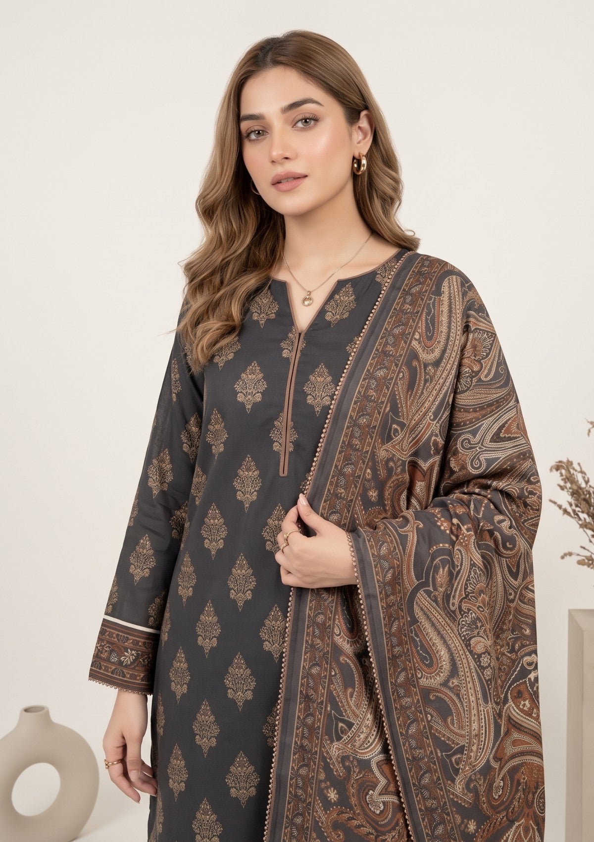 Bana Dora Linen - RB26#16 - D GREY