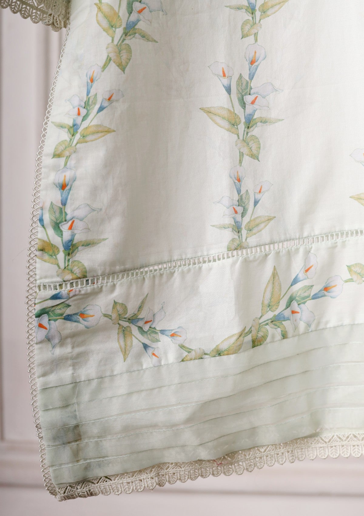 Cream - Ready to Wear - Printed Lawn Shirt