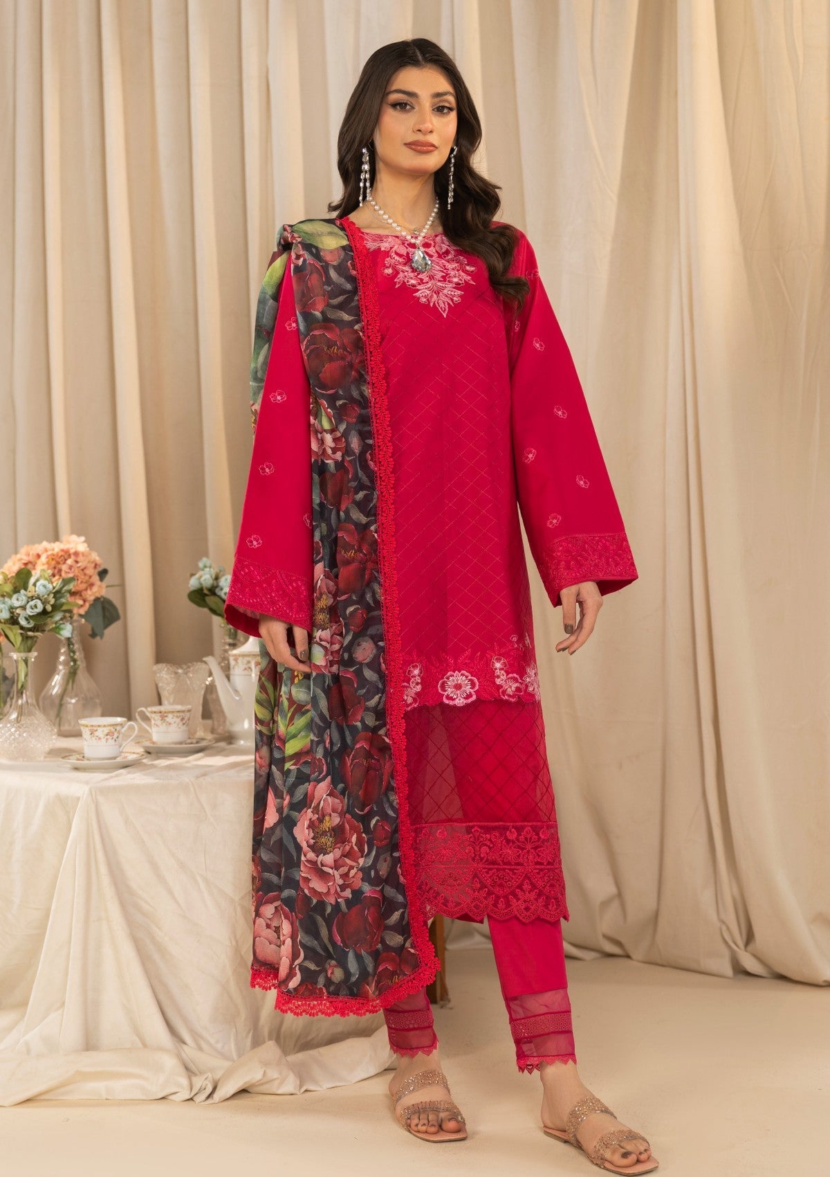 RSA#05 - 3 pc - Embroidered - Spring Affairs 25 - Lawn