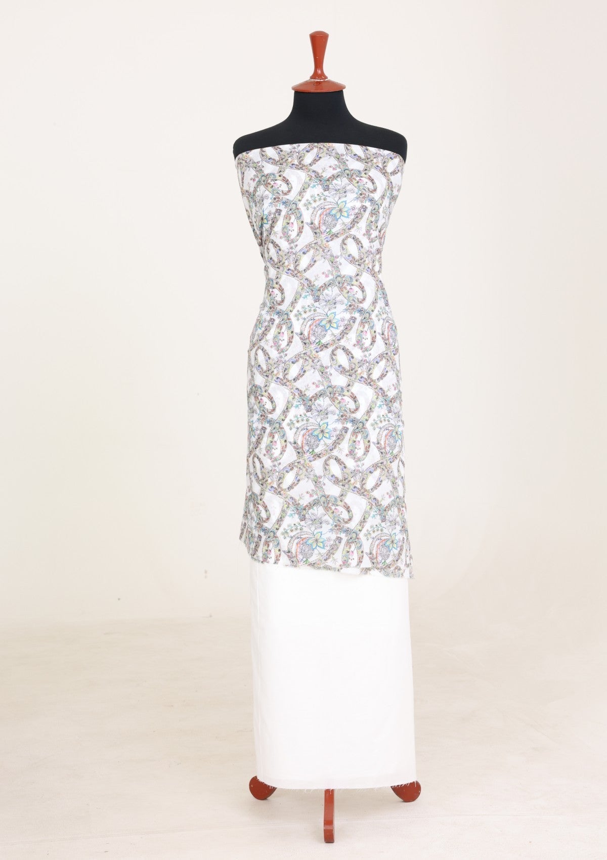 R Prints Lawn 26 Volume 3 - D#35 - White