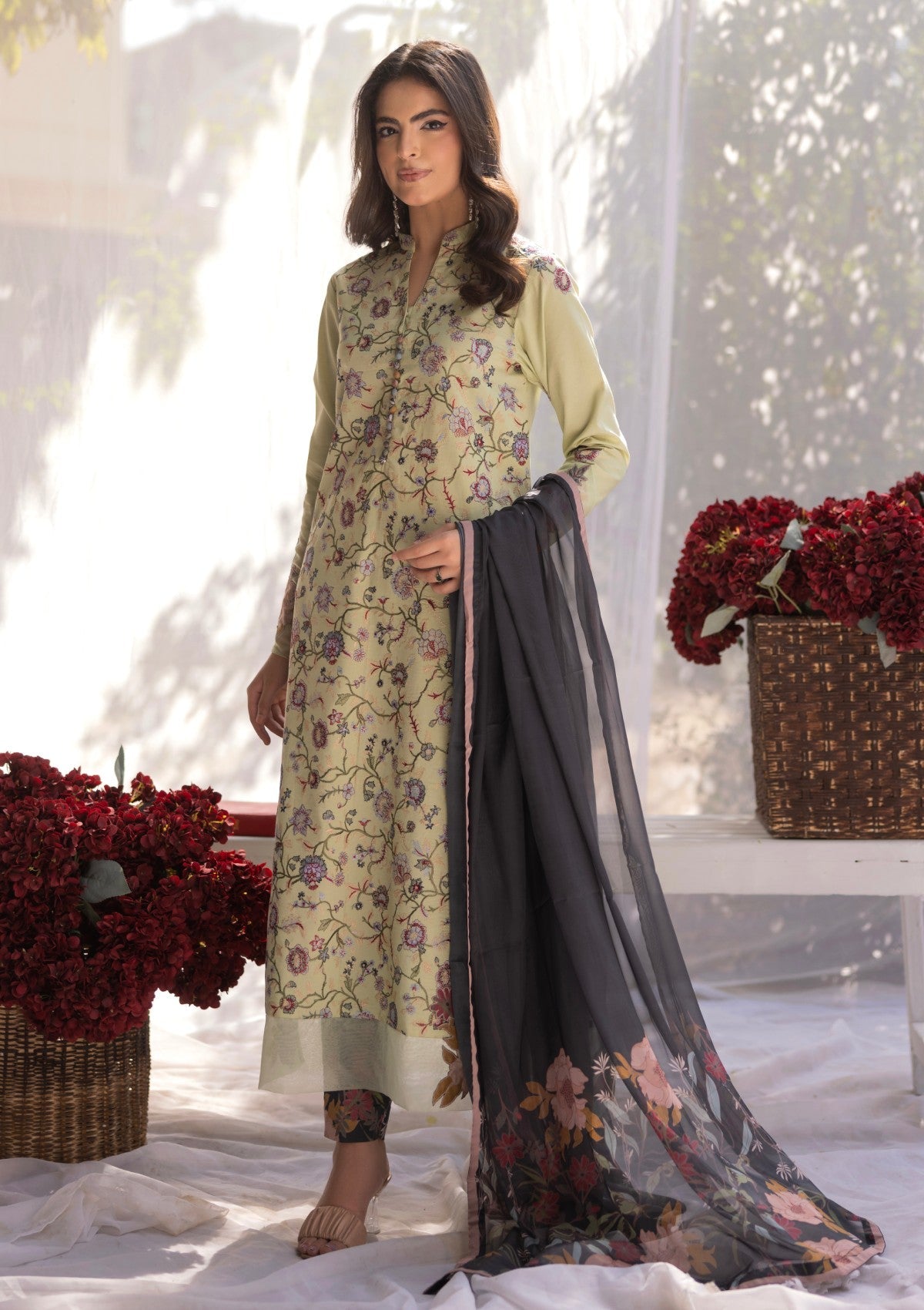 RM#03 - 3 pc - Embroidered - Muse Era - Luxury Lawn 25