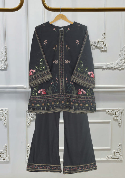 D#04 - Black - Pret - Co-Ord Set - Silk