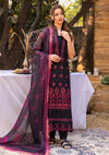 D#09 - JET BLACK - 3 pc - Embroidered - Luxe Attire 25 - Lawn