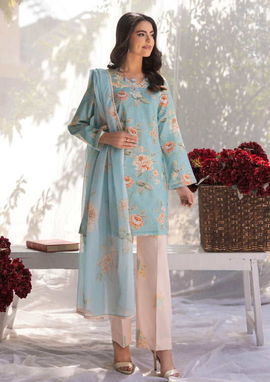 RM#01 - 3 pc - Embroidered - Muse Era - Luxury Lawn 25