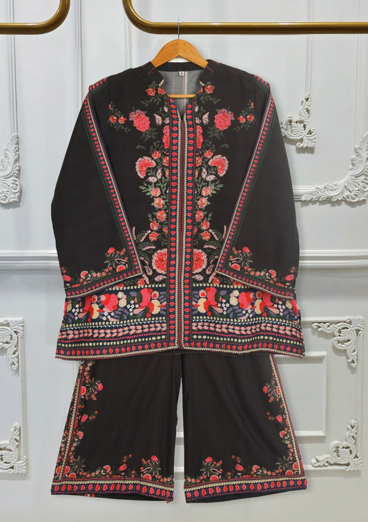 D#06 - Black - Pret - Co-Ord Set - Silk