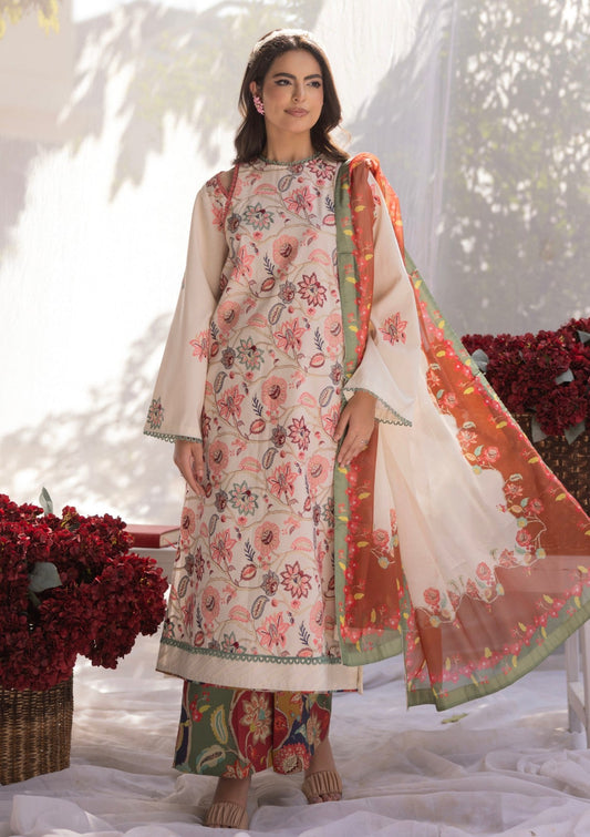 RM#04 - 3 pc - Embroidered - Muse Era - Luxury Lawn 25