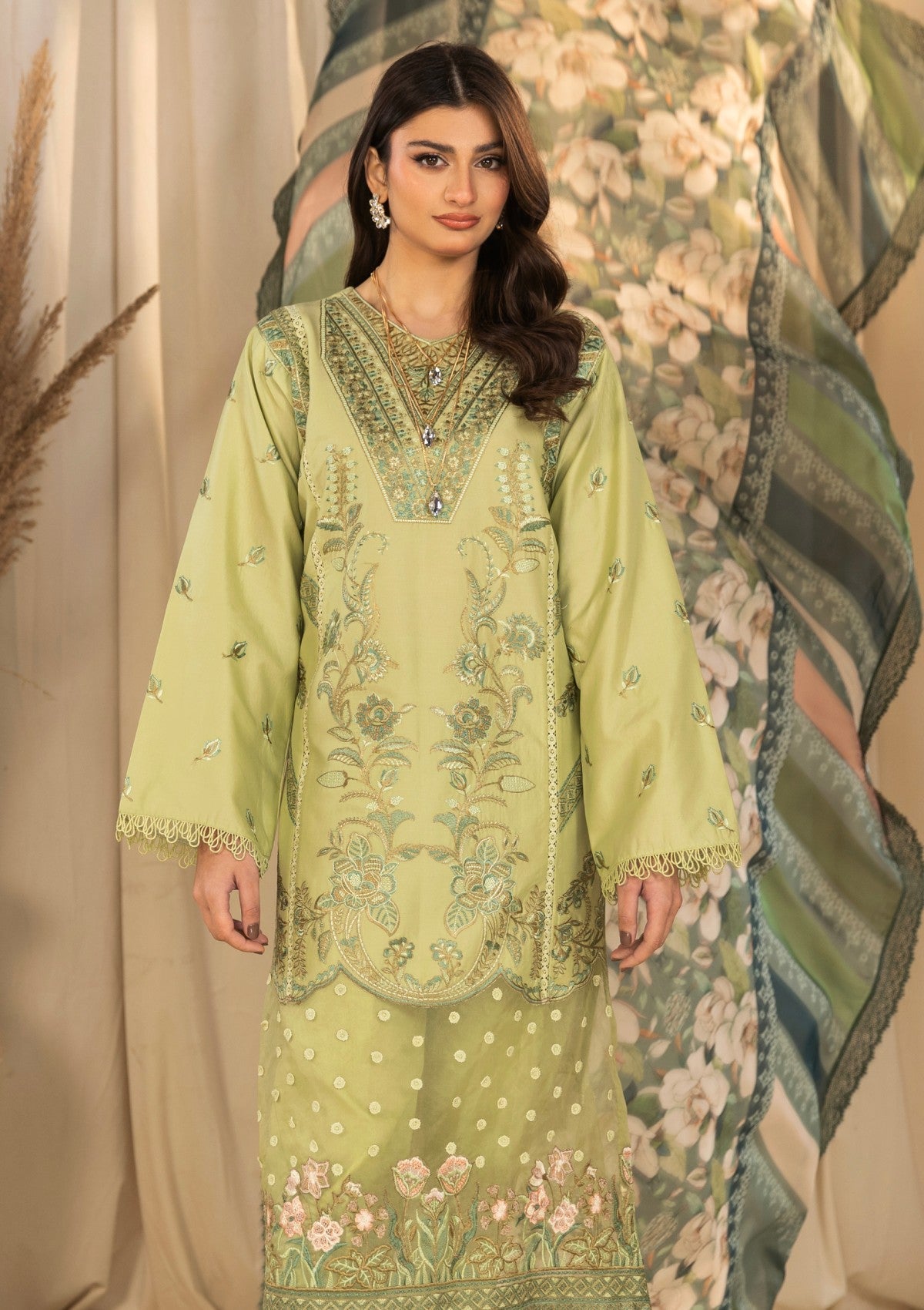 RSA#06 - 3 pc - Embroidered - Spring Affairs 25 - Lawn