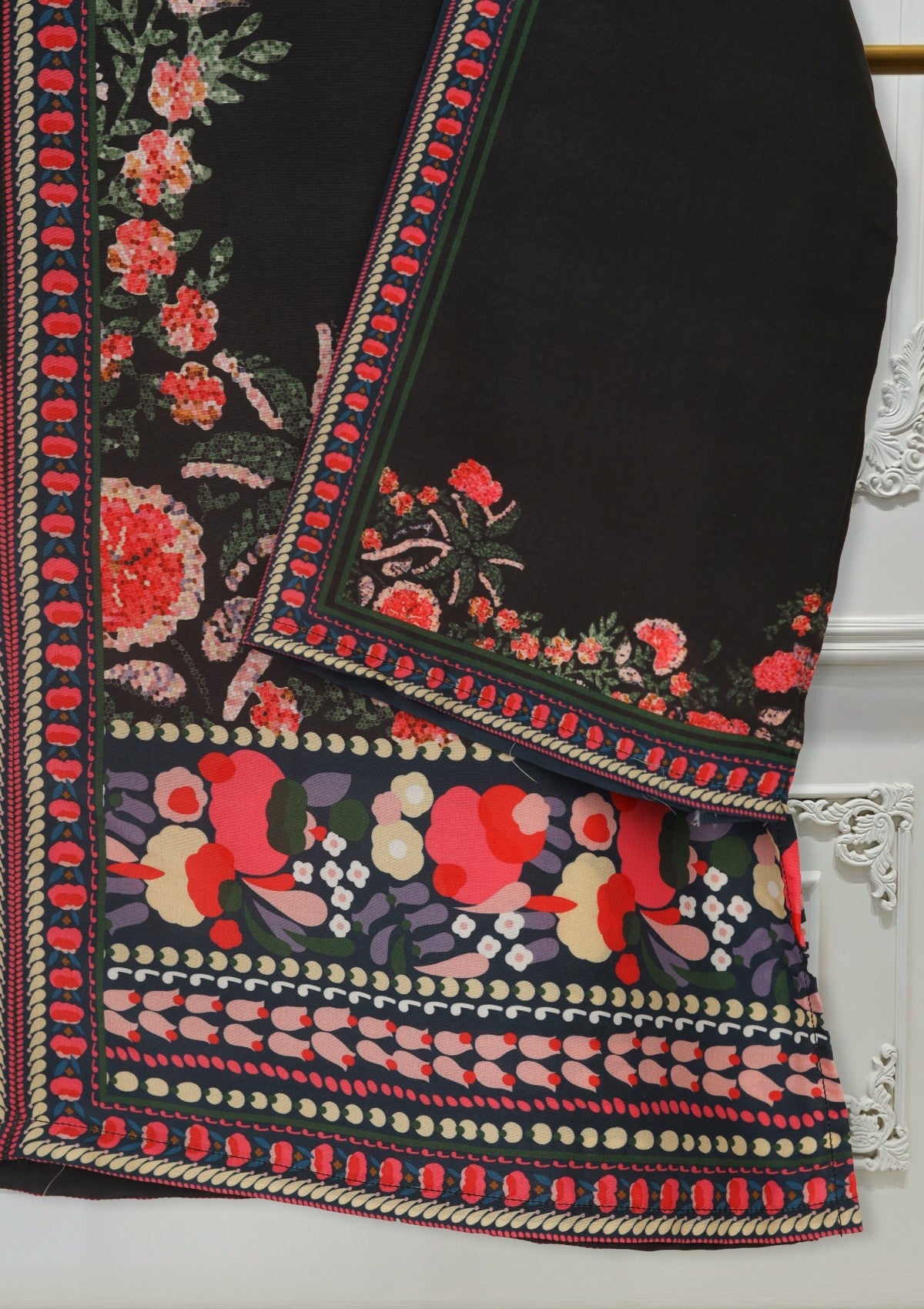 D#06 - Black - Pret - Co-Ord Set - Silk