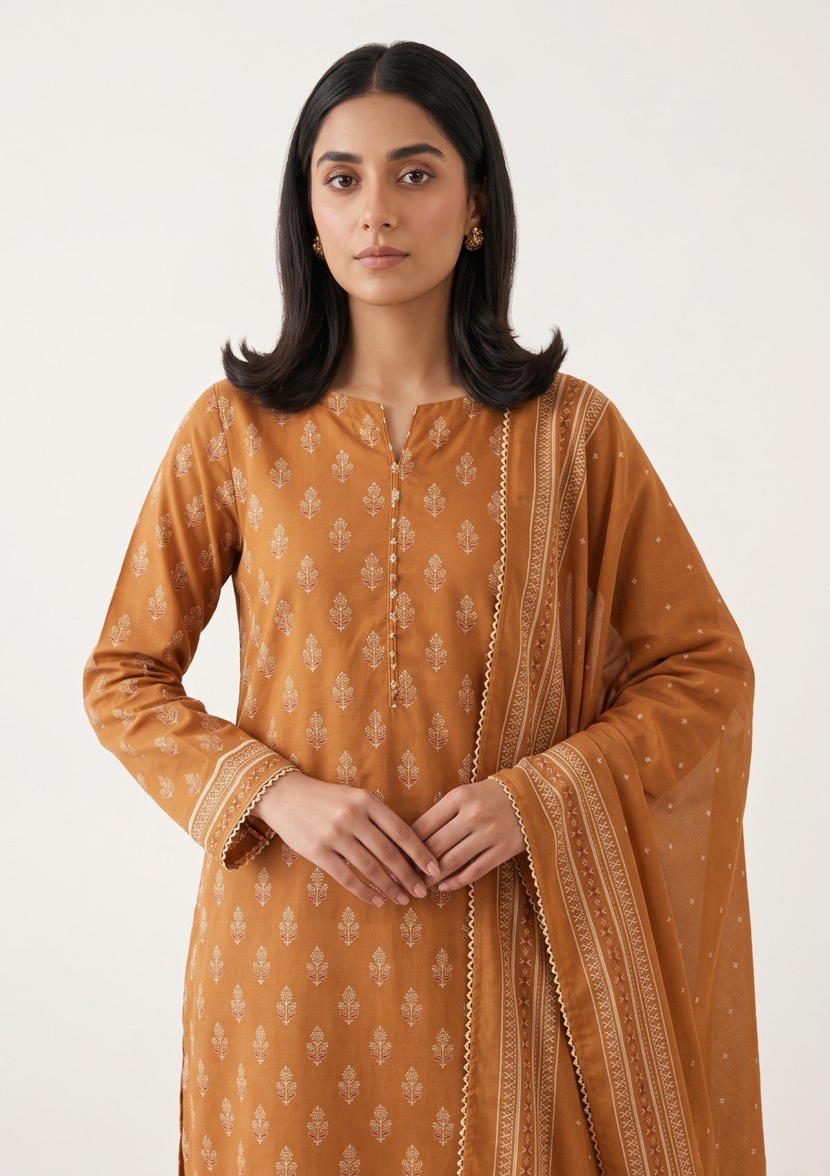 Bana Dora Linen - RB26#08 - RUST