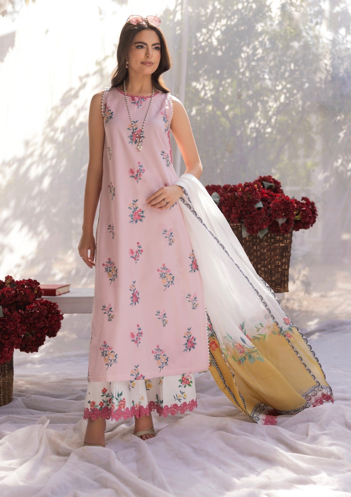 RM#05 - 3 pc - Embroidered - Muse Era - Luxury Lawn 25