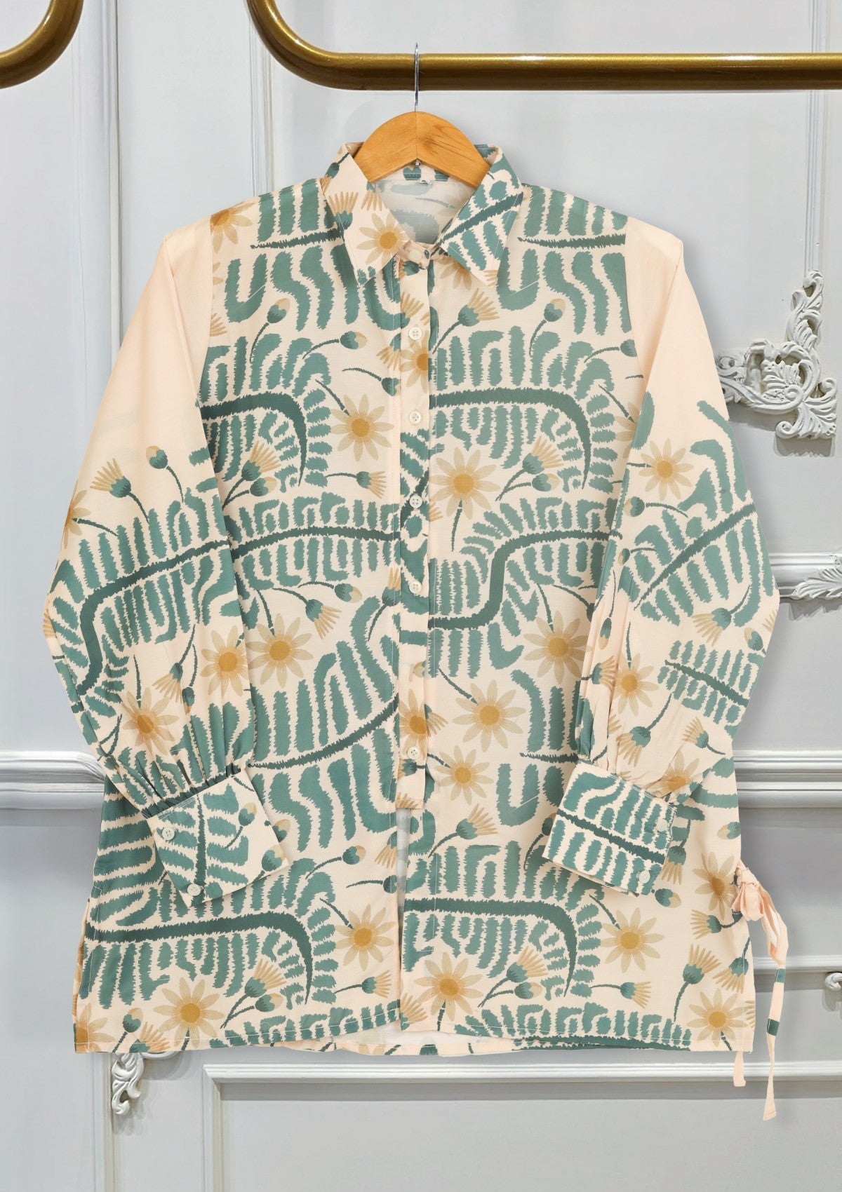 D#09 - Beige - Pret - Co-Ord Set - Silk