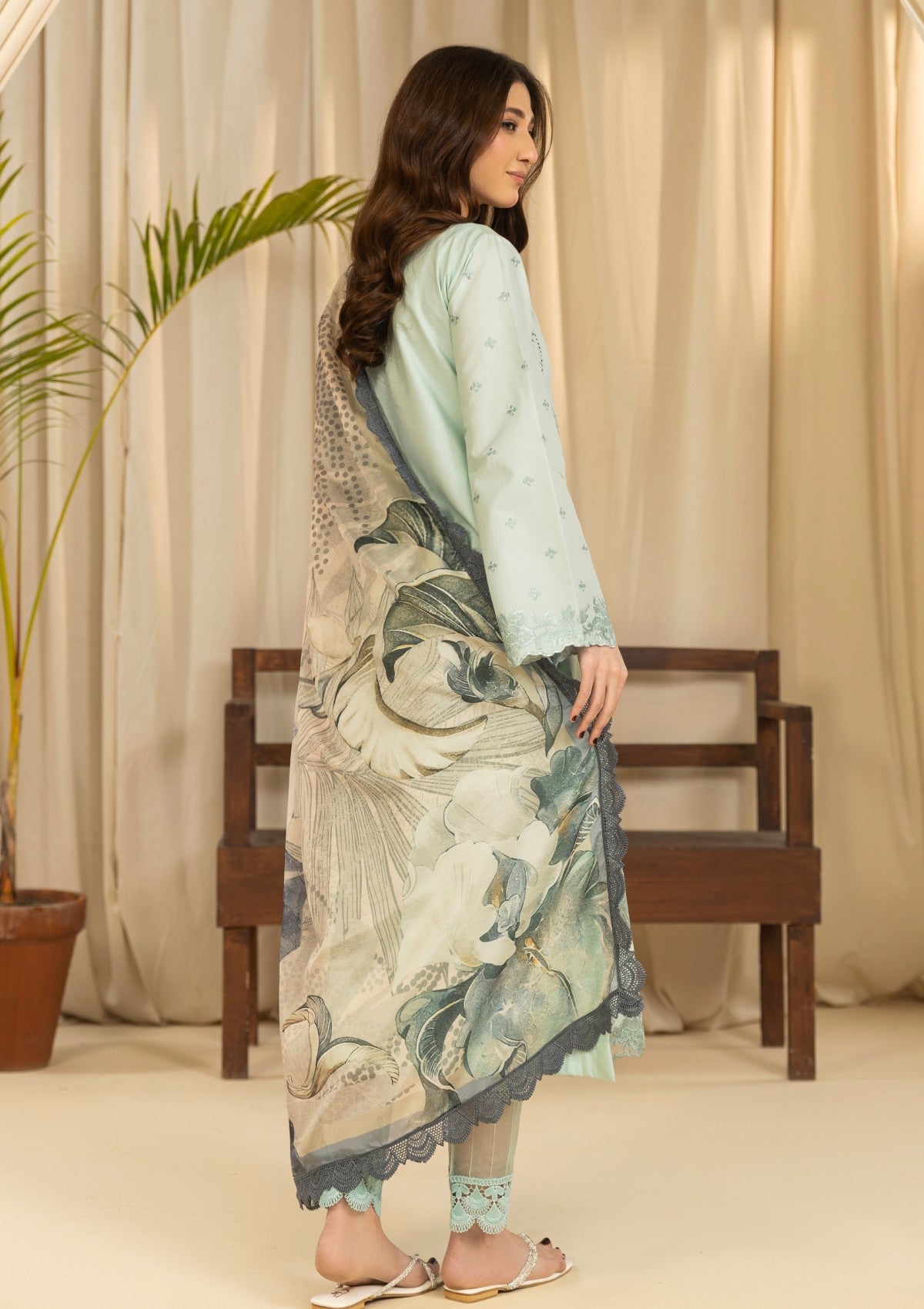RSA#01 - 3 pc - Embroidered - Spring Affairs 25 - Lawn