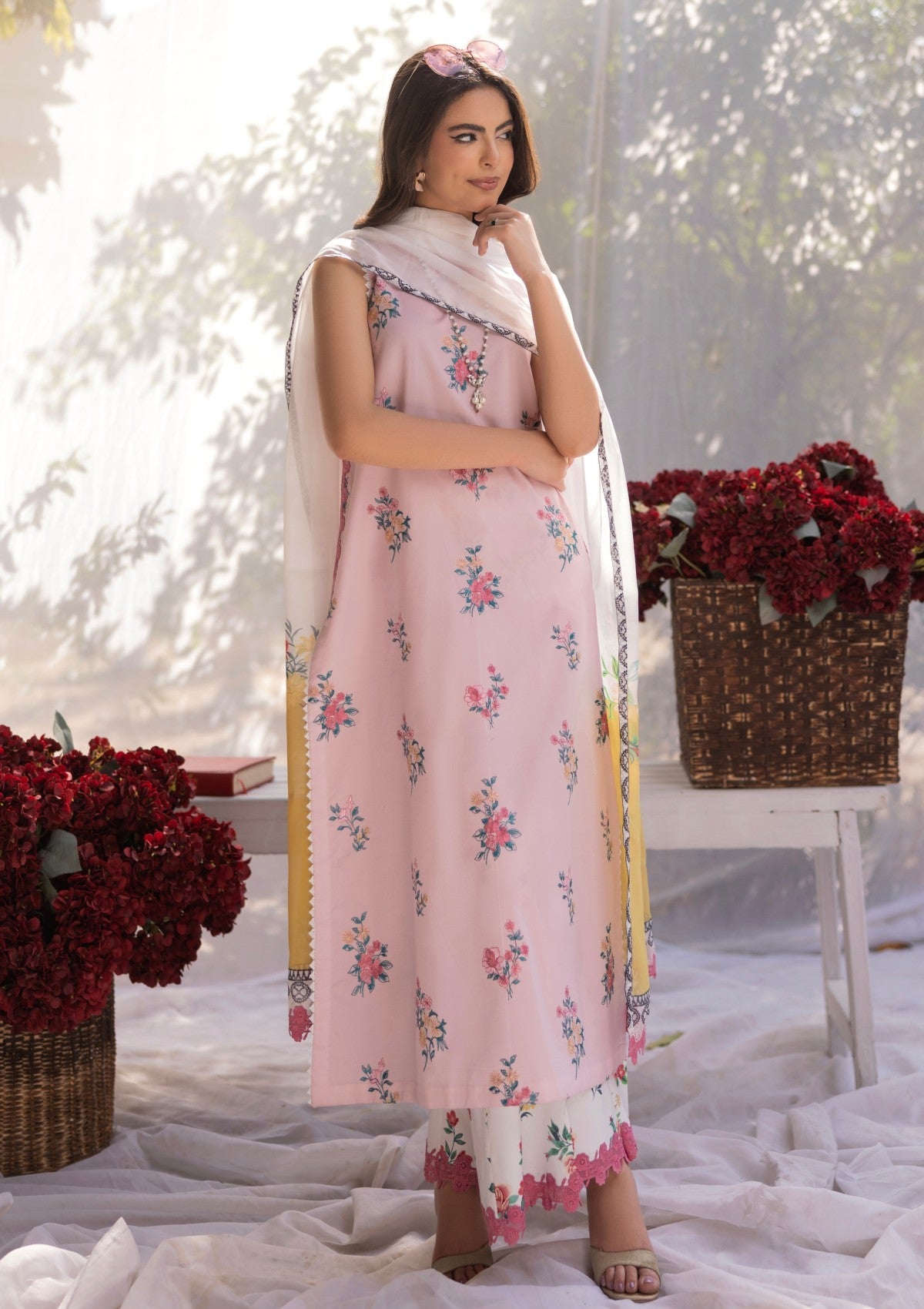 RM#05 - 3 pc - Embroidered - Muse Era - Luxury Lawn 25