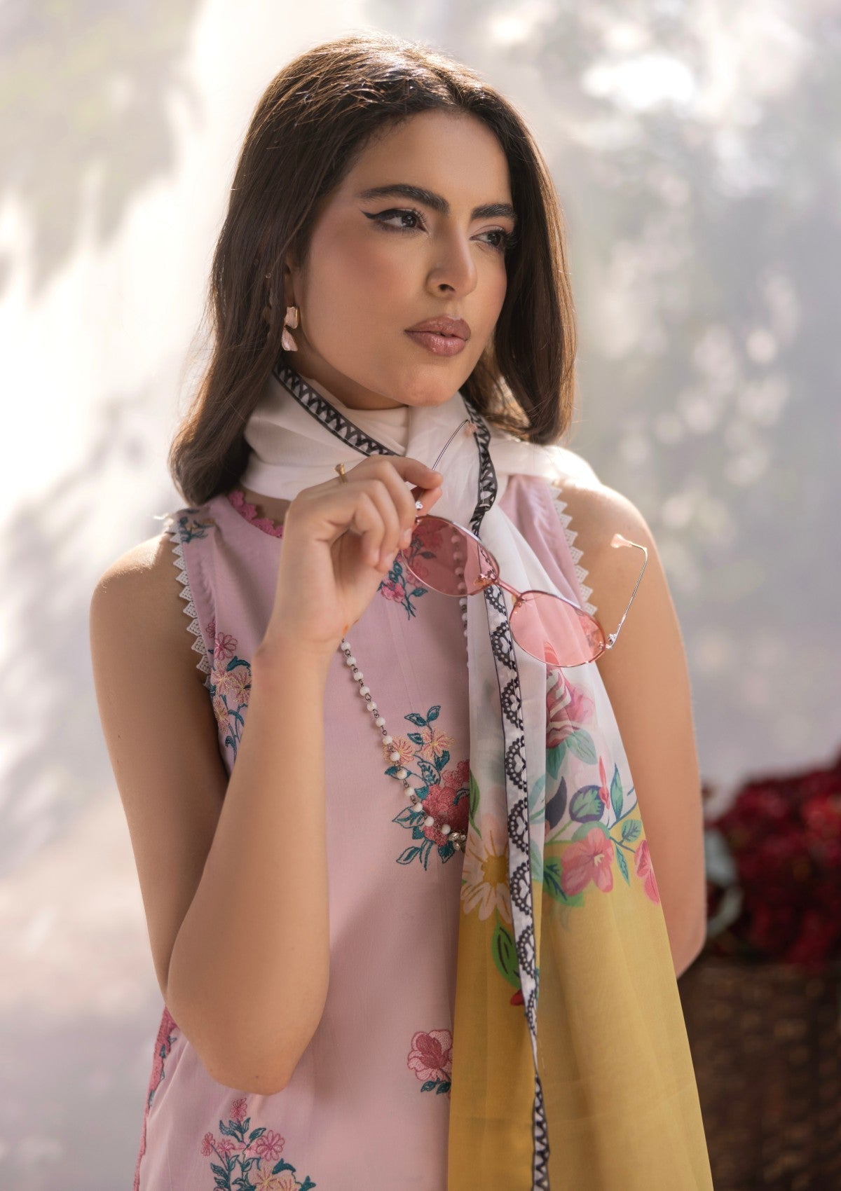 RM#05 - 3 pc - Embroidered - Muse Era - Luxury Lawn 25