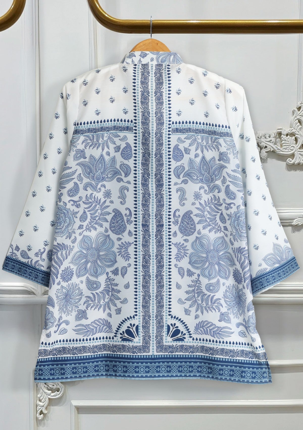 D#12 - W White - Pret - Co-Ord Set - Silk