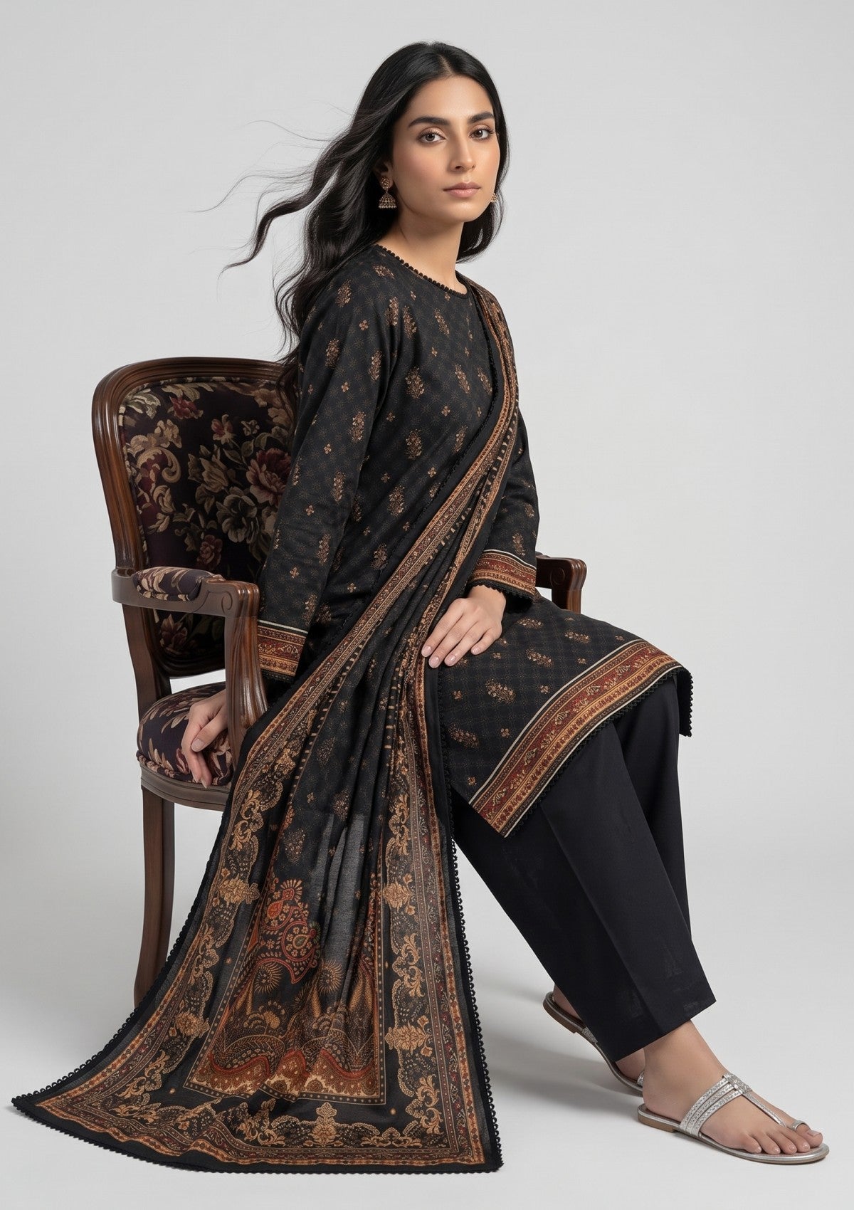 Bana Dora Linen - RB26#17 - BLACK