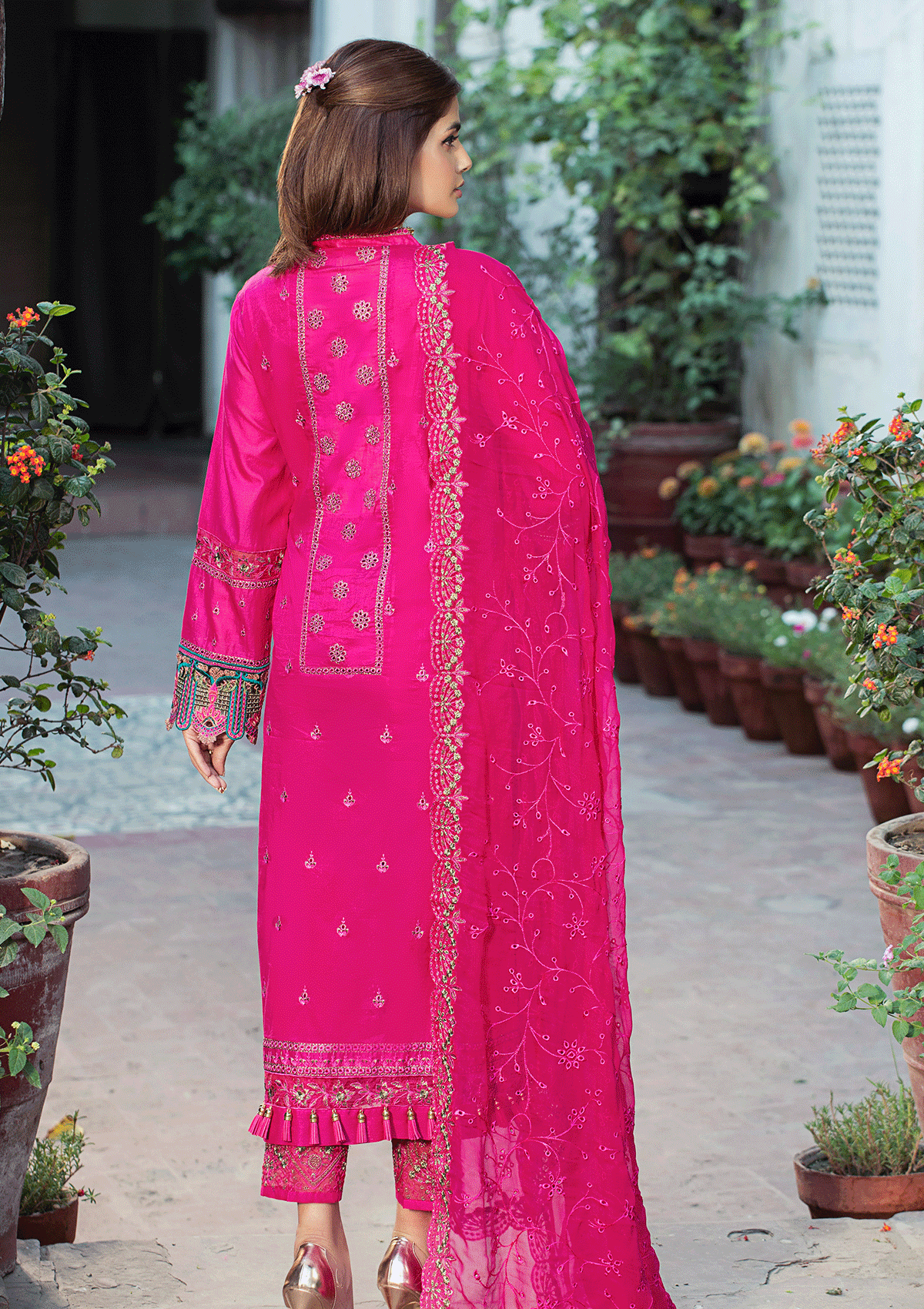 Lawn Collection - Rubaaiyat - Chikankari - RC#6
