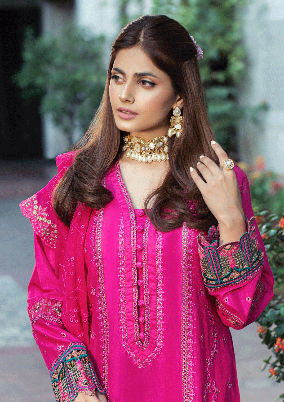 Lawn Collection - Rubaaiyat - Chikankari - RC#6