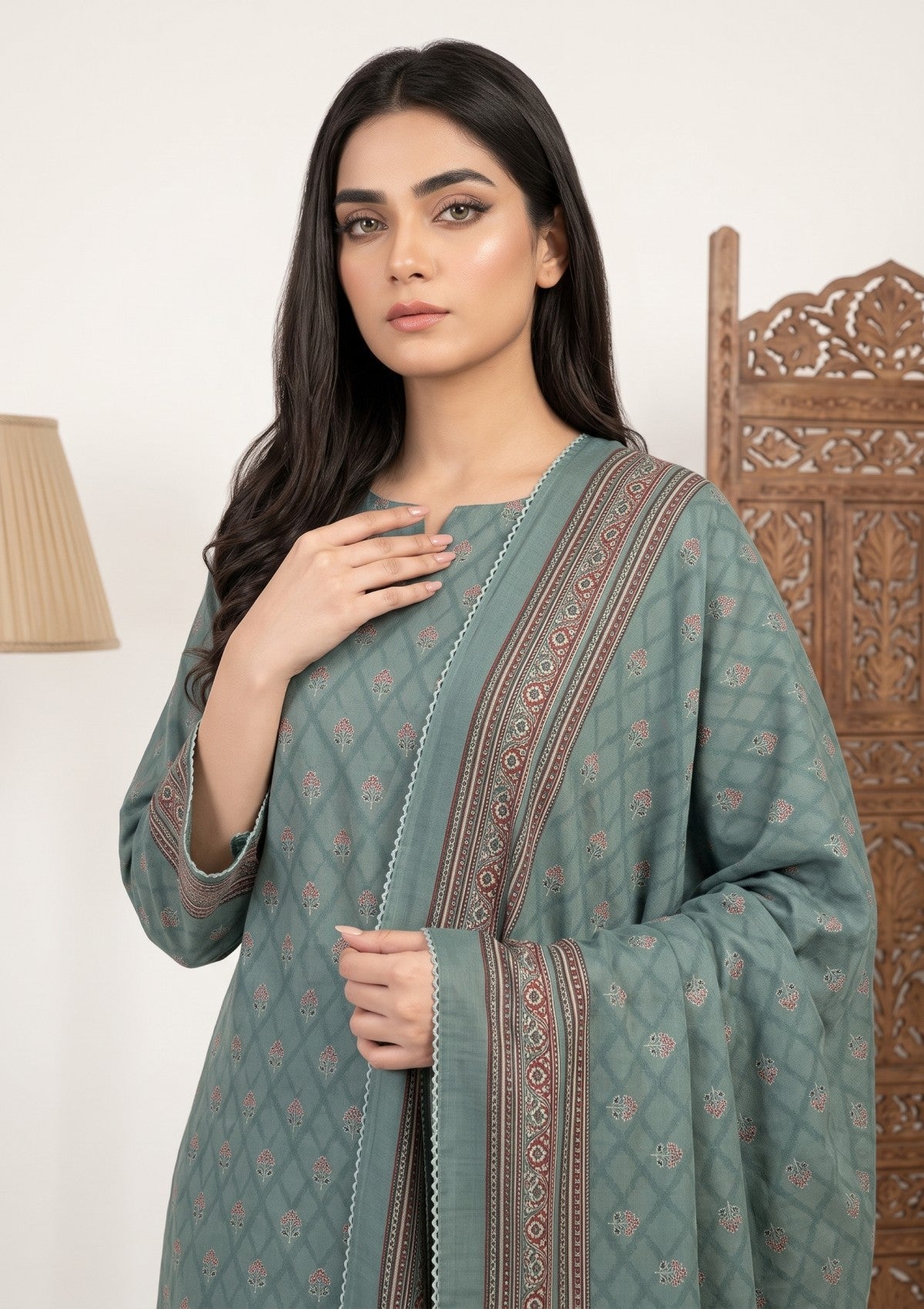 Bana Dora Linen - RB26#07 - L GREEN