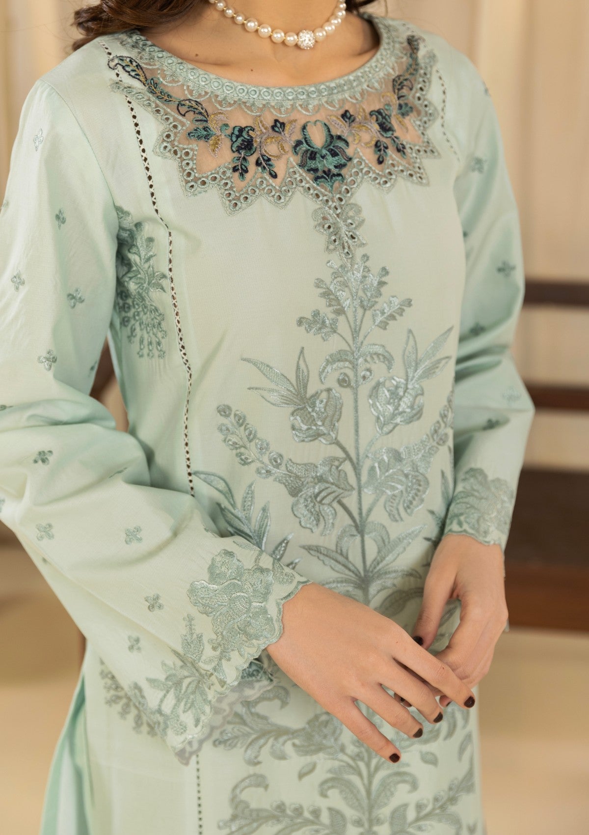 RSA#01 - 3 pc - Embroidered - Spring Affairs 25 - Lawn
