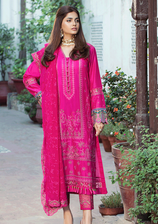 Lawn Collection - Rubaaiyat - Chikankari - RC#6