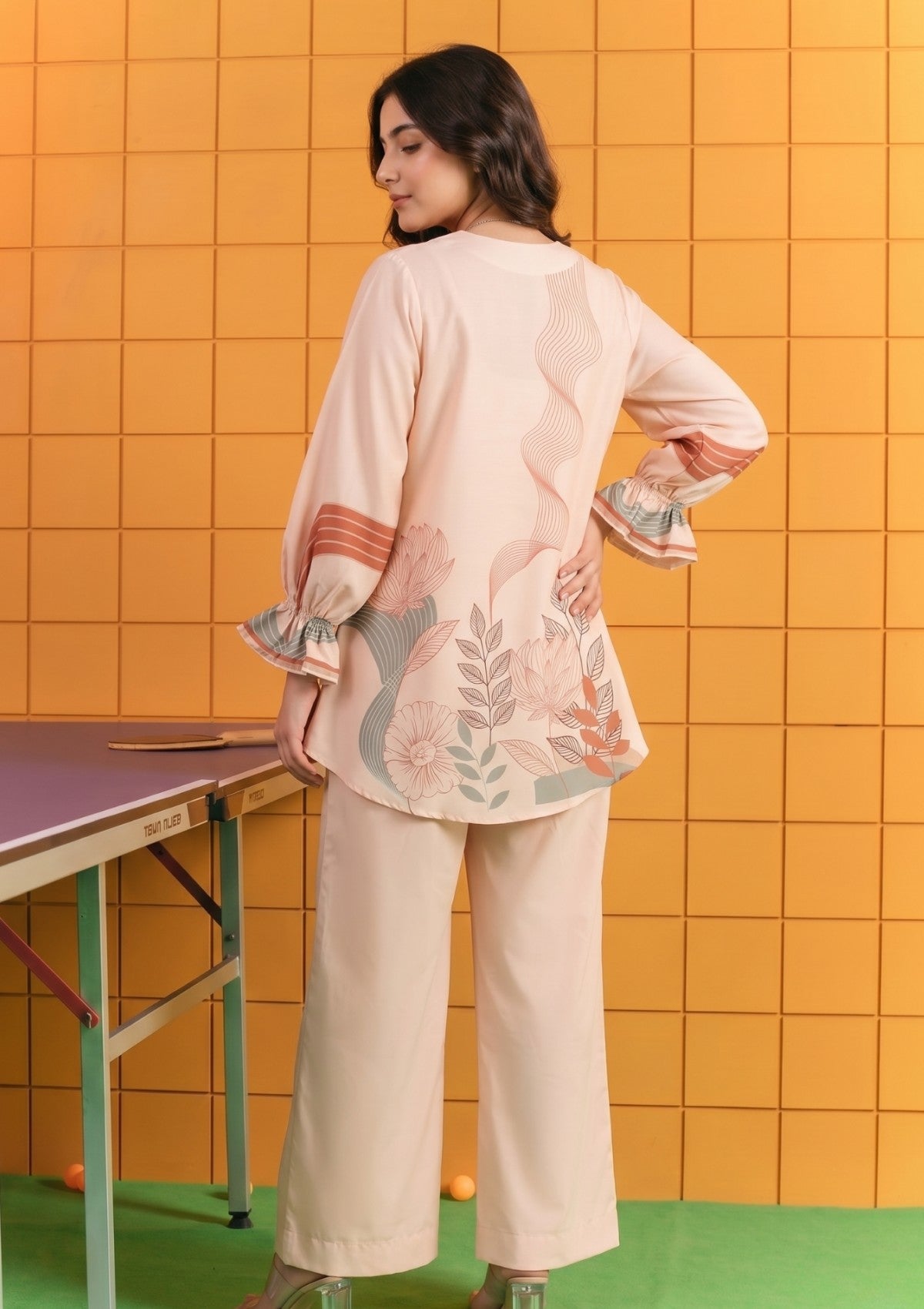 D#11 - R Skin - Pret - Co-Ord Set - Silk