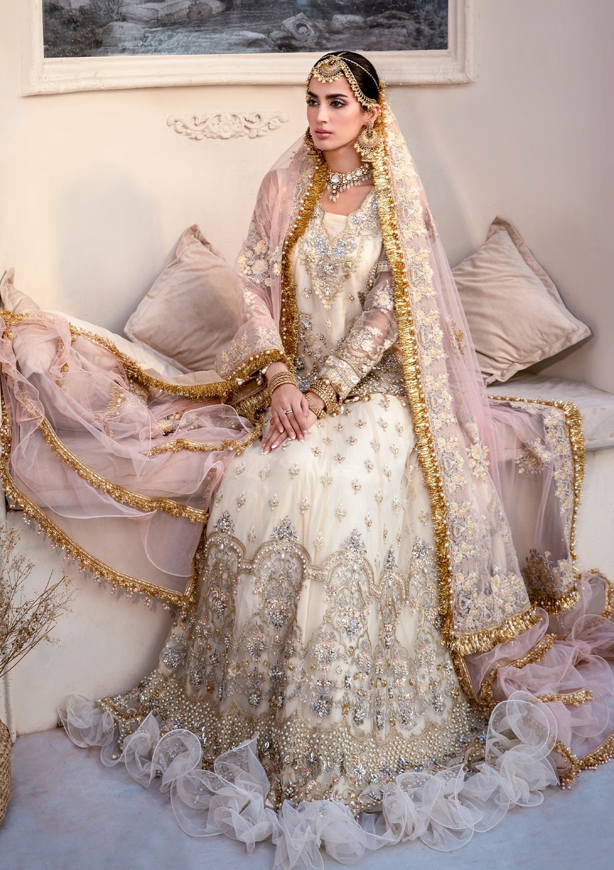 Formal Collection  - Rubaaiyat - Handwork Wedding 23 - Daisy - D#04