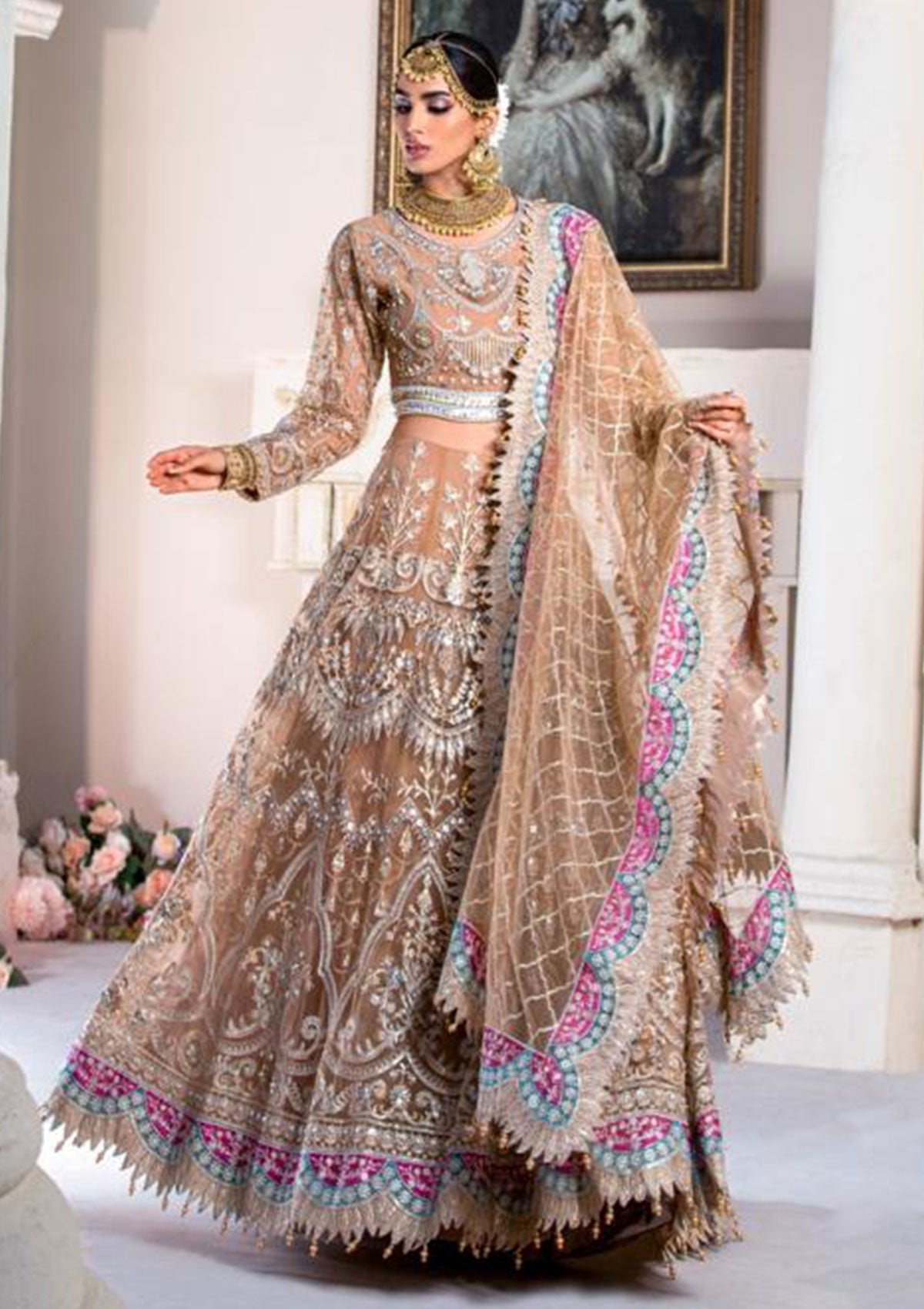 Formal Collection  - Rubaaiyat - Handwork Wedding 23 - Freesia - D#06