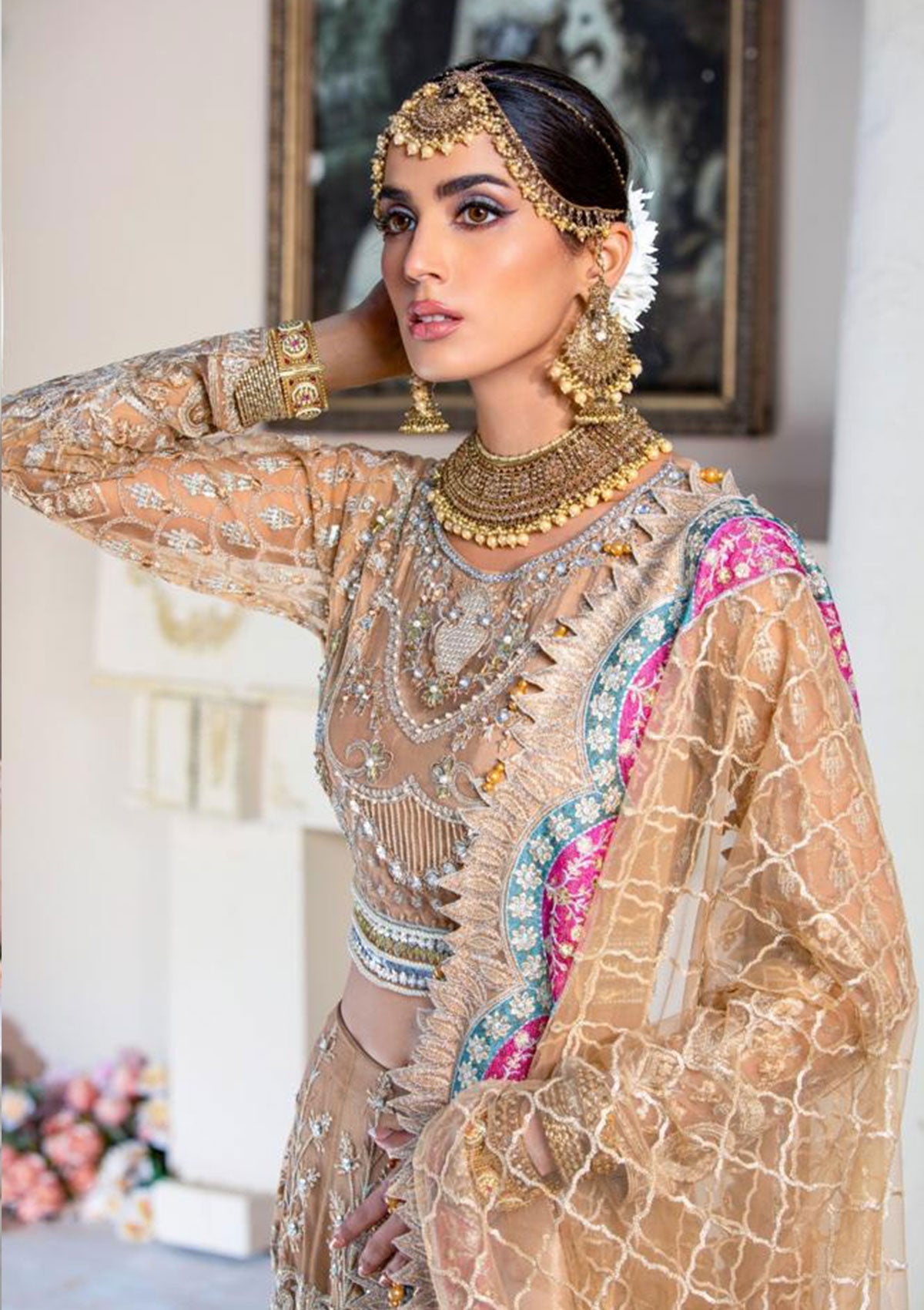Formal Collection  - Rubaaiyat - Handwork Wedding 23 - Freesia - D#06