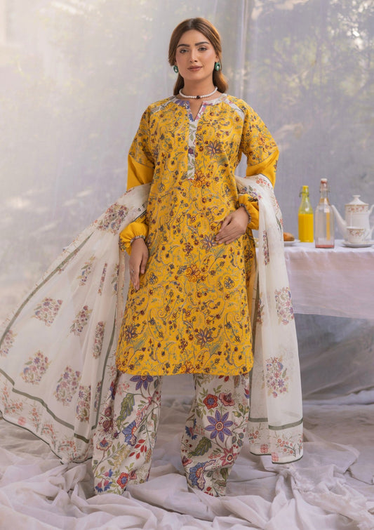 RM#09 - 3 pc - Embroidered - Muse Era - Luxury Lawn 25