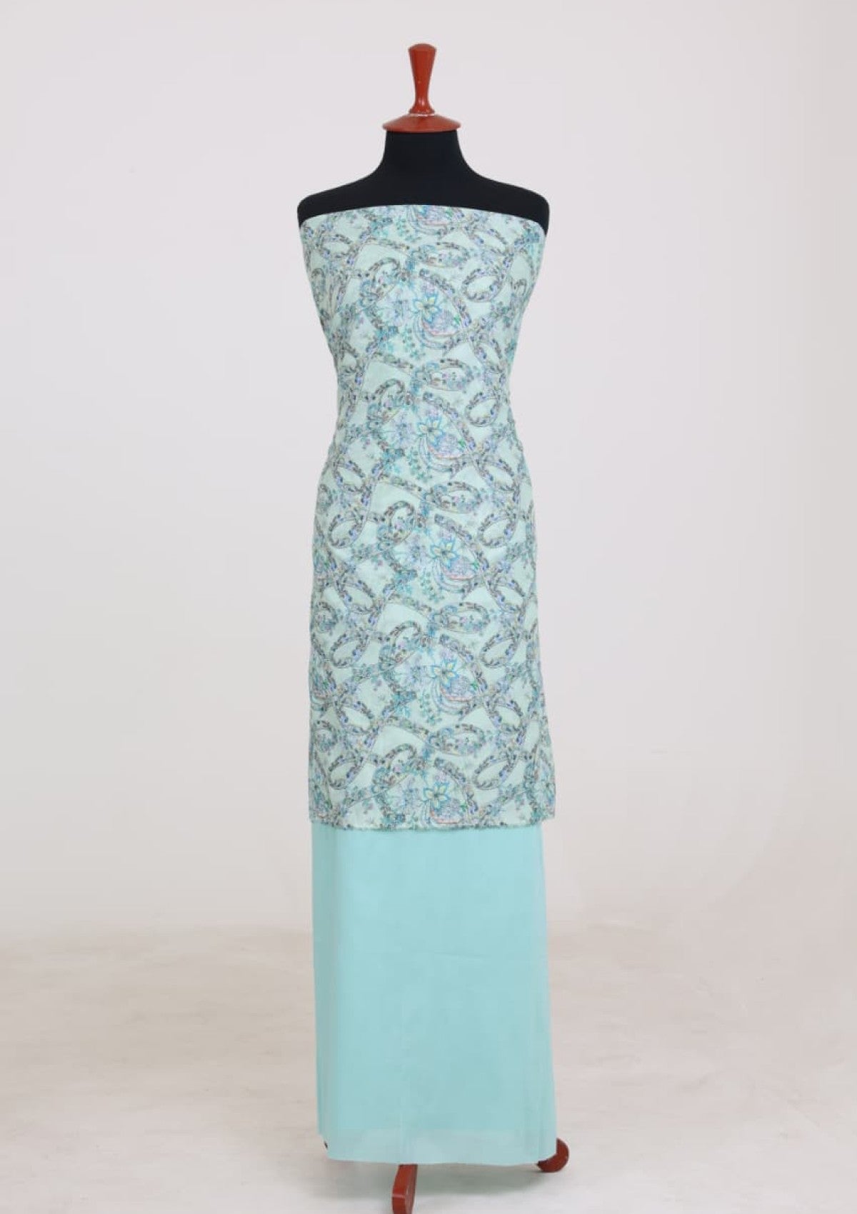 R Prints Lawn 26 Volume 3 - D#35 - Aqua