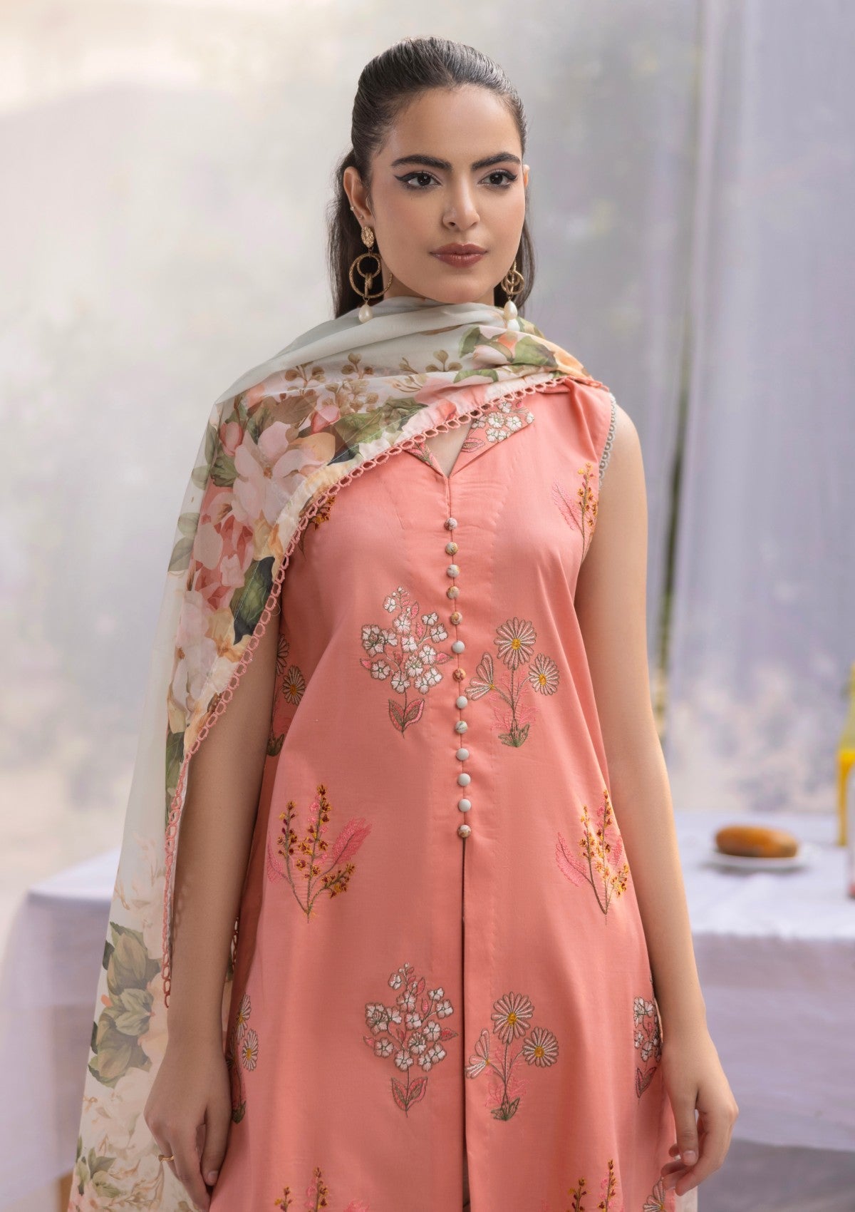 RM#11 - 3 pc - Embroidered - Muse Era - Luxury Lawn 25