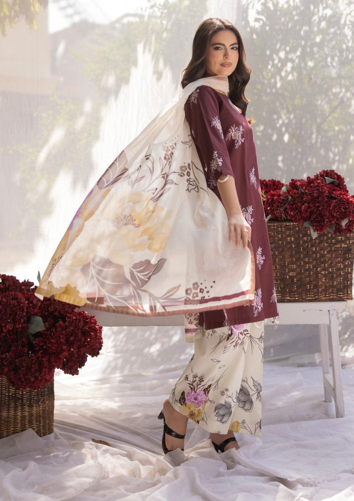 RM#02 - 3 pc - Embroidered - Muse Era - Luxury Lawn 25