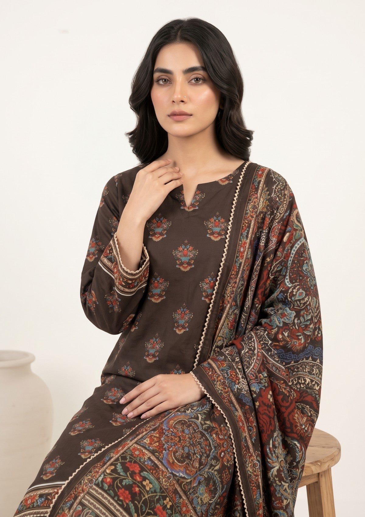 Bana Dora Linen - RB26#14 - M GREEN