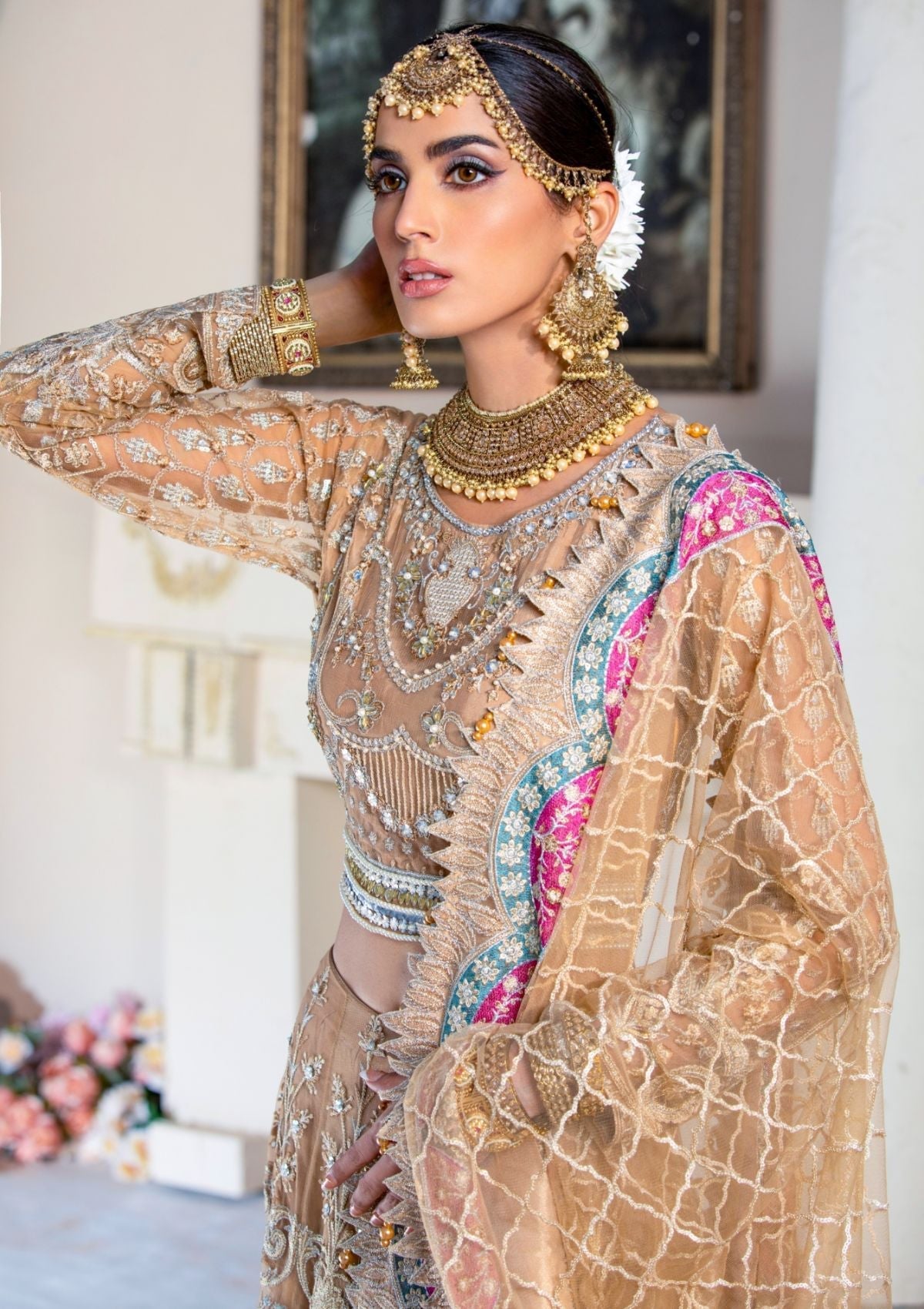 Formal Collection  - Rubaaiyat - Handwork Wedding 23 - Freesia - D#06