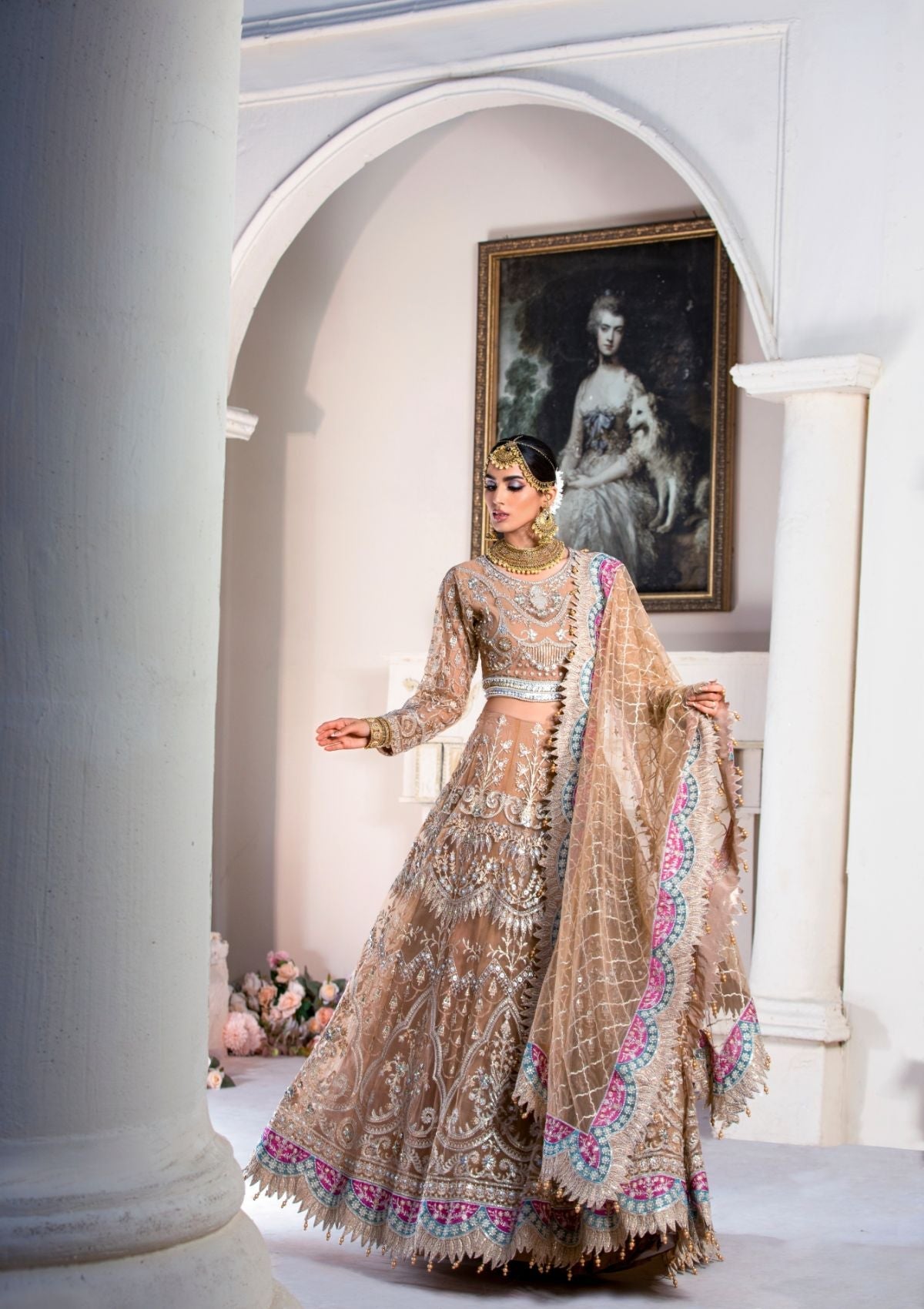 Formal Collection  - Rubaaiyat - Handwork Wedding 23 - Freesia - D#06