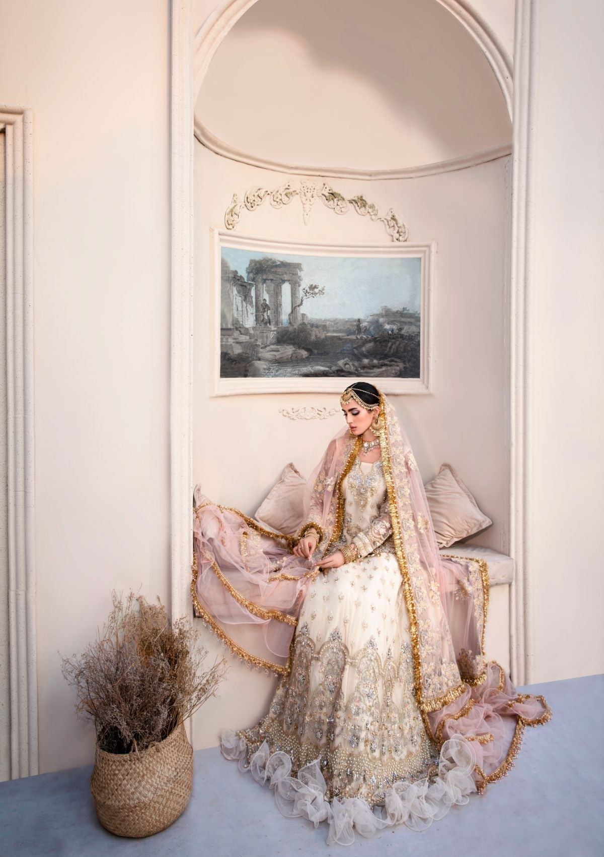 Formal Collection  - Rubaaiyat - Handwork Wedding 23 - Daisy - D#04