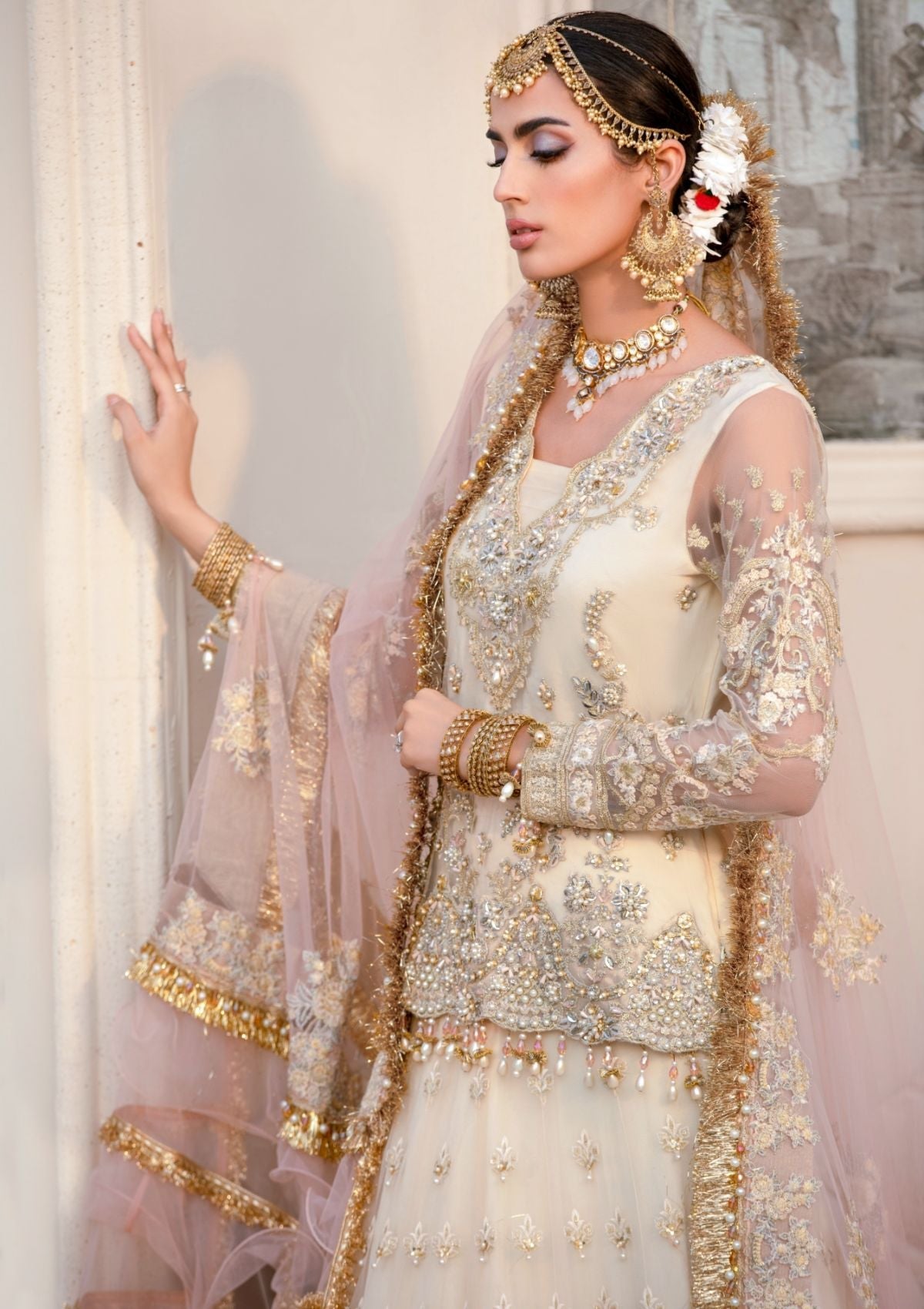 Formal Collection  - Rubaaiyat - Handwork Wedding 23 - Daisy - D#04