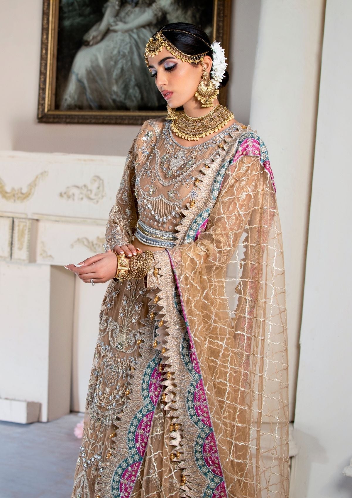Formal Collection  - Rubaaiyat - Handwork Wedding 23 - Freesia - D#06