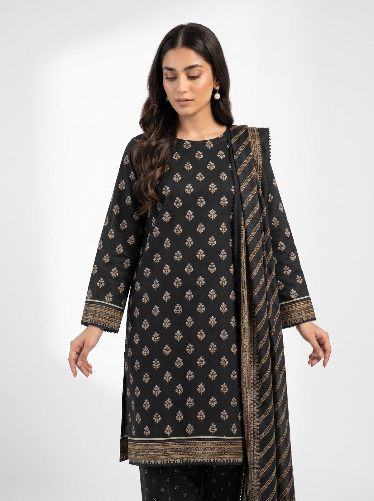 Bana Dora Linen - RB26#05 - BLACK