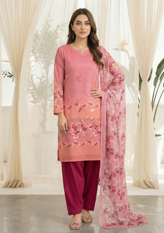 R Prints Lawn 26 Volume 3 - D#22 - DT Pink