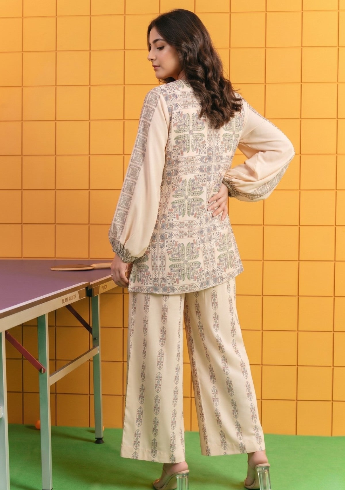 D#08 - F Skin - Pret - Co-Ord Set - Silk