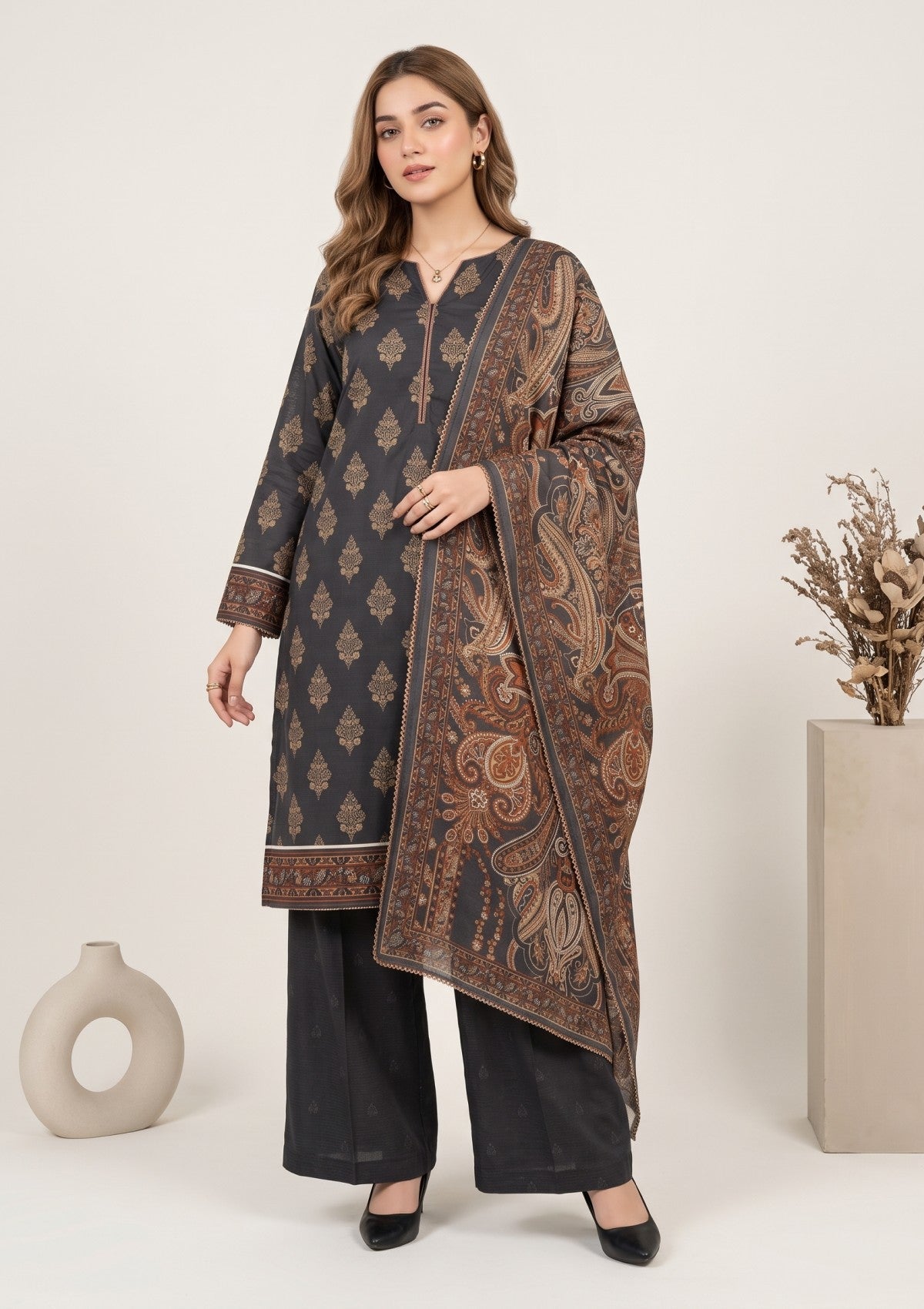 Bana Dora Linen - RB26#16 - D GREY