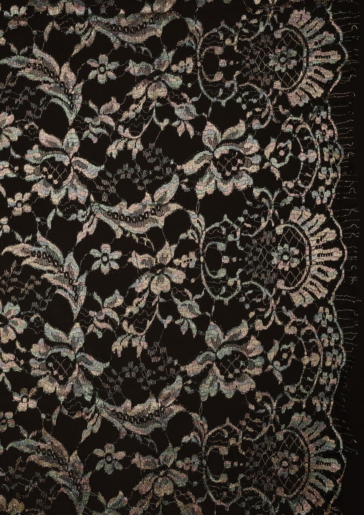 French Ganga Jamni Chantilly Lace - ASPL#91