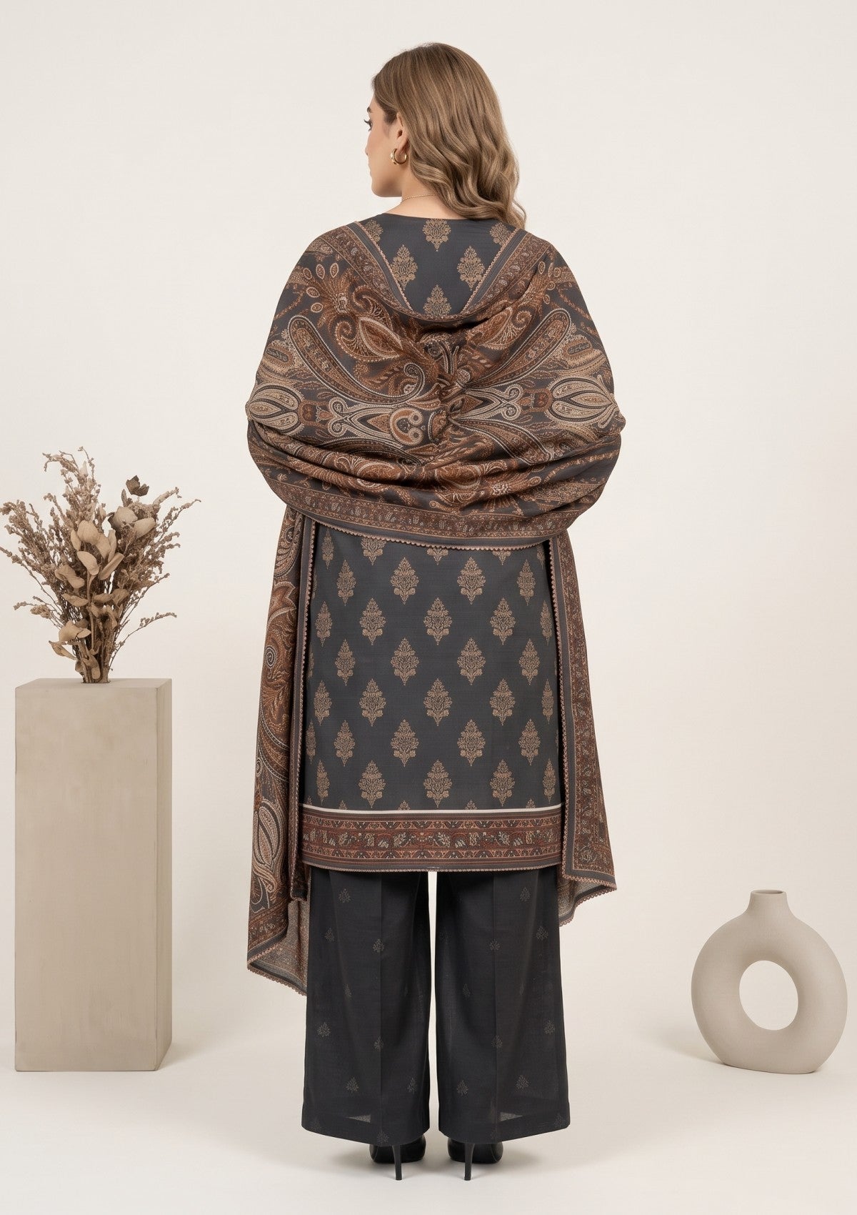 Bana Dora Linen - RB26#16 - D GREY