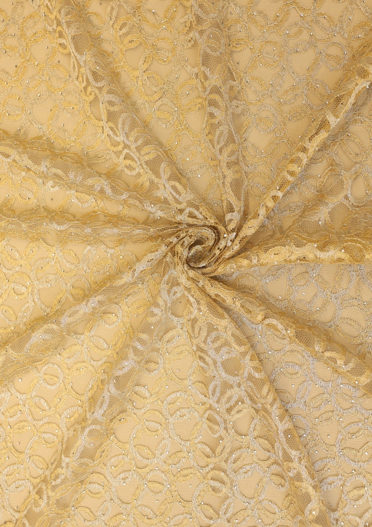 Chantilly Lace With Stone Work - FCE#445