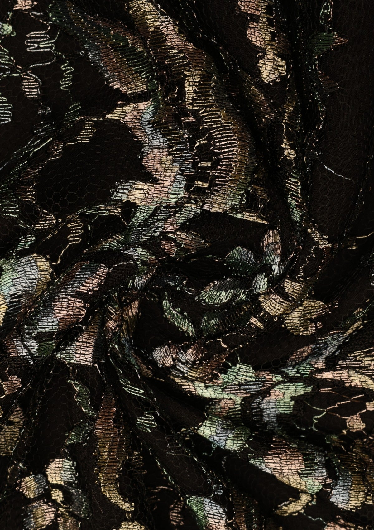 French Ganga Jamni Chantilly Lace - ASPL#91