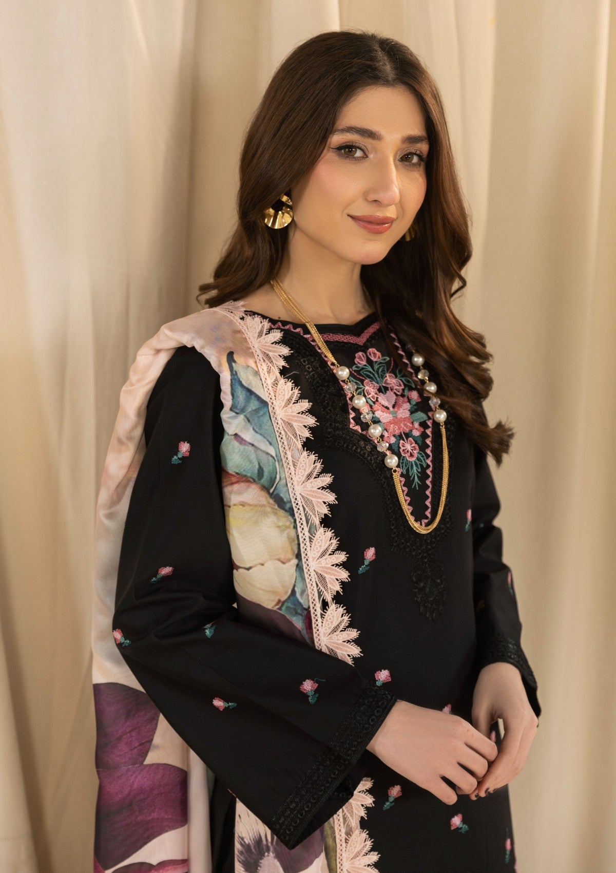 RSA#03 - 3 pc - Embroidered - Spring Affairs 25 - Lawn